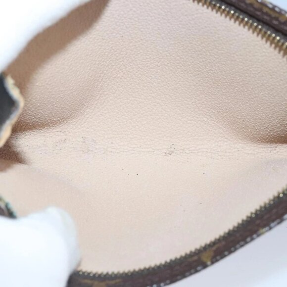 LOUIS VUITTON Monogram Bucket PM Accessory Pouch LV Auth 99773 - Picture 10 of 16